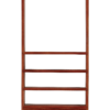 Score Counter Deluxe 6 Cue Wall Rack - Chocolate
